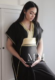 Black Gold Marine Kaftan