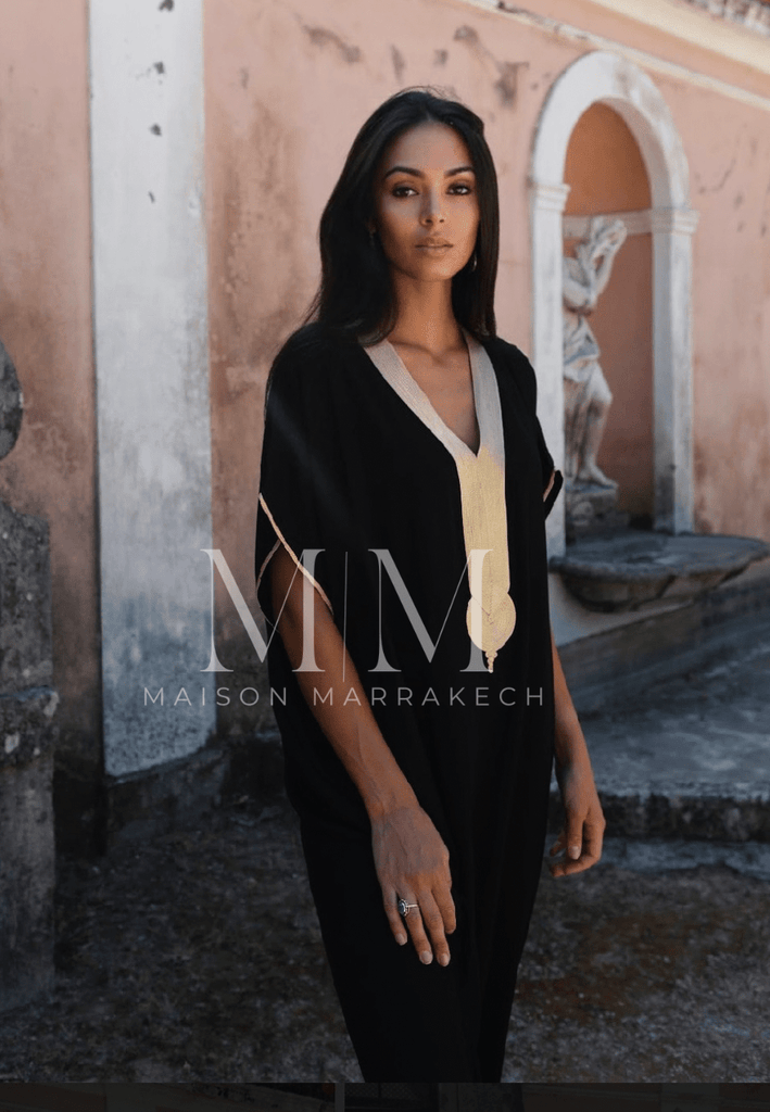 Black Gold Marrakech Gandora -home dress, resort dress,Black Gold Marrakech Gandora -home dress, resort dress