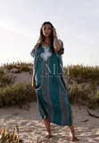 Blue Bedouin Kaftan Caftan & Loungewear,Blue Bedouin Kaftan Caftan & Loungewear