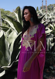 Fushia Pink Gold Marine Kaftan Caftan & Loungewear,Fushia Pink Gold Marine Kaftan Caftan & Loungewear