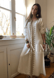 Cream Karima Kaftan Caftan-Moroccan Kaftan,Cream Karima Kaftan Caftan-Moroccan Kaftan