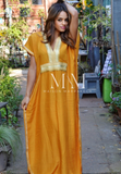 Dark Yellow Marine Resort Kaftan,Dark Yellow Marine Resort Kaftan