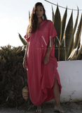 New Pink Berber Kaftan,New Pink Berber Kaftan