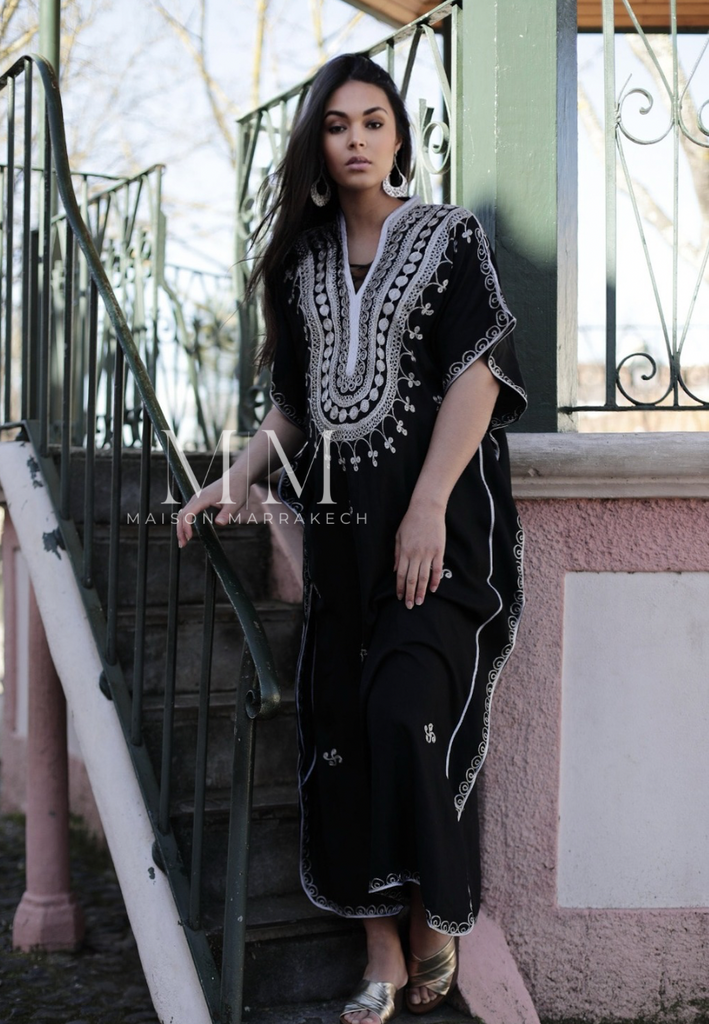 Black Berber Kaftan