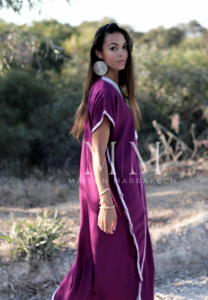 Purple Marine Marrakech Lounge Kaftan Caftan, Vacation Dress, Moroccan Kaftan