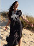 Black & White Amira Kaftan Caftan & Loungewear