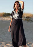 Black & White Amira Kaftan Caftan & Loungewear