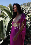 Fushia Pink Gold Marine Kaftan Caftan & Loungewear